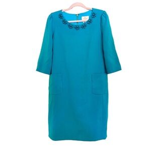 Kate Spade Turquoise Beaded Dress